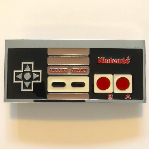 NINTENDO NES CONTROLLER BELT BUCKLE - Picture 3 of 6